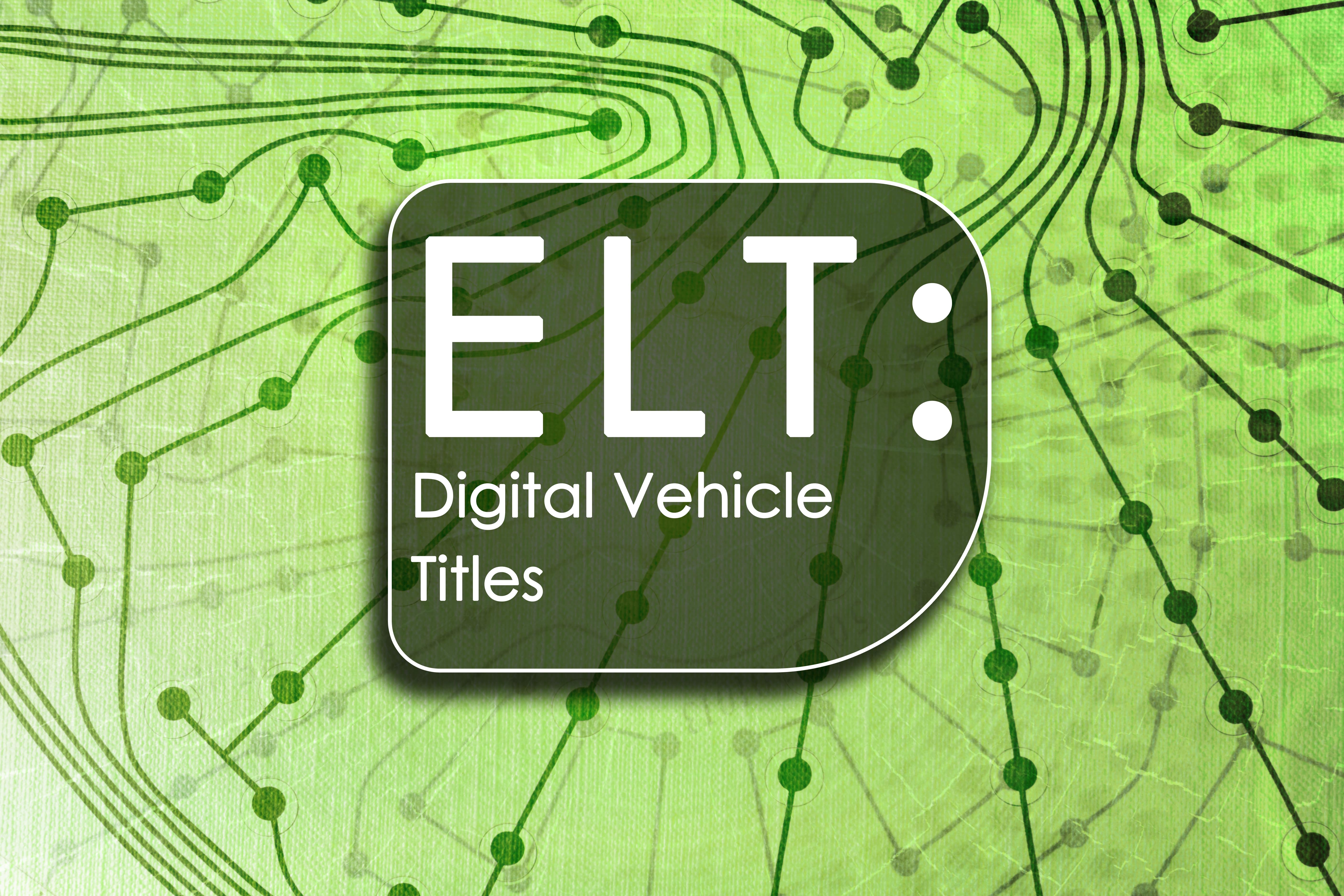 ELT: Digital Vehicle Titles – Insurance Centers of America, Inc.