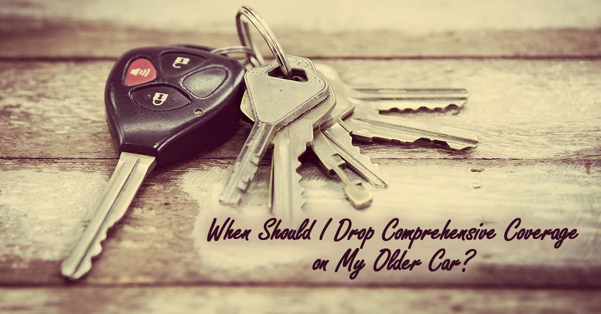 When Should I Drop Comprehensive Coverage on My Older Car? Insurance